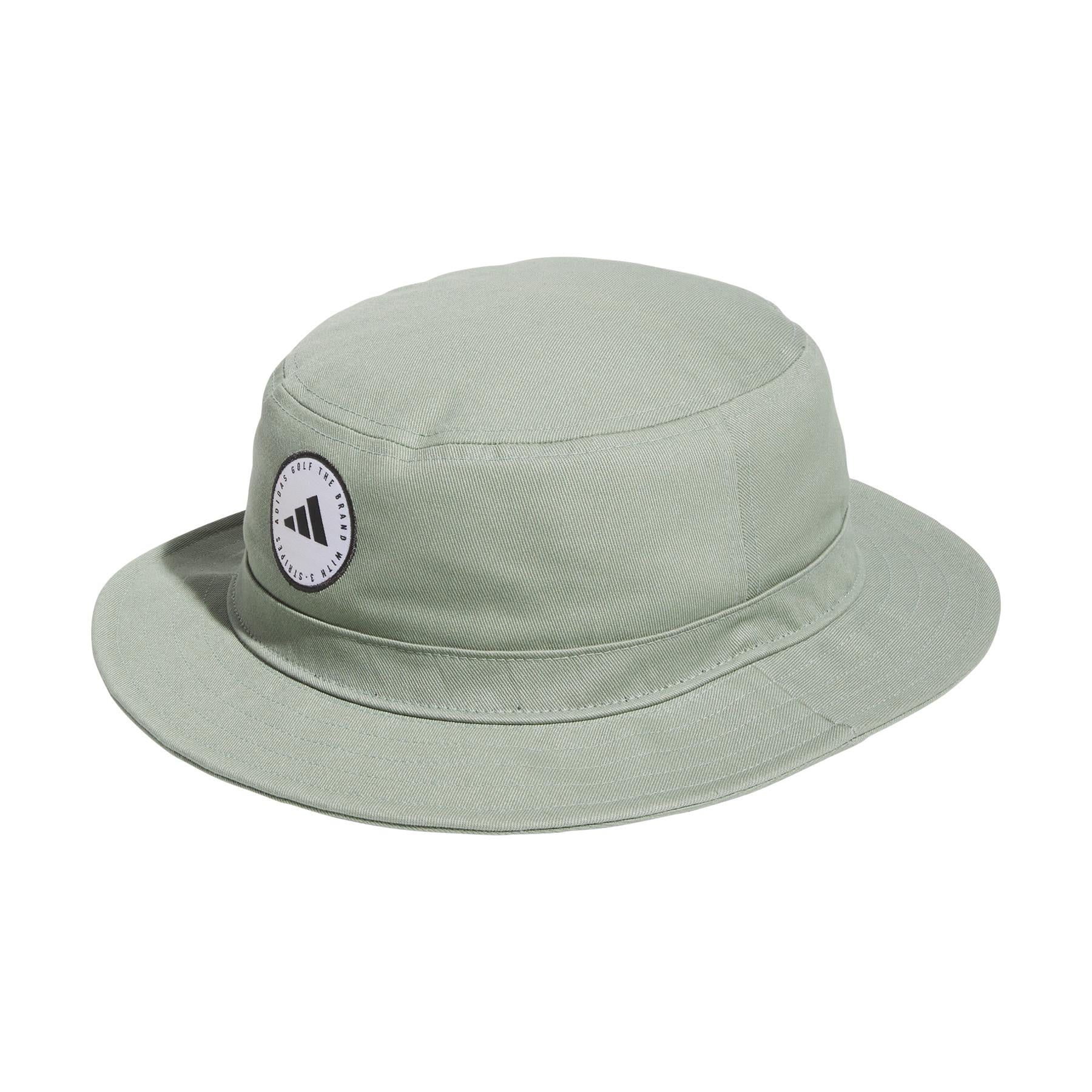 Solid Cotton Bucket Hat Silver Green