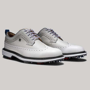 FootJoy Premier Series Marquis Spiked Golf Shoes Harbour Mist/Snow