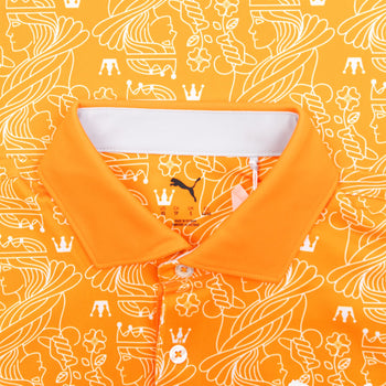 Pique Royal Polo Rickie Orange