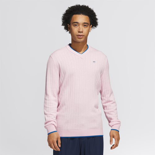 Cashmere Knit Sweatshirt Clear Pink