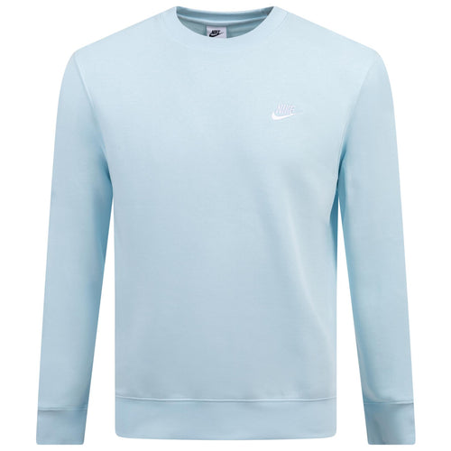 Golf Club Fleece Crewneck Sweatshirt Glacier Blue/White - 2025