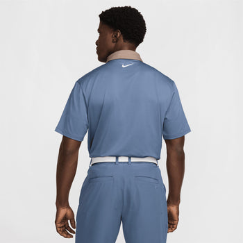 Dri-FIT Tour Contrast Polo Diffused Blue/Mink Brown/White