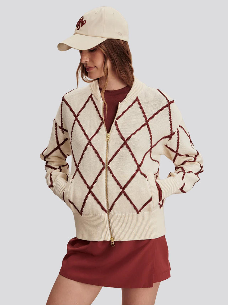 Nile Diamond Knit Jacket