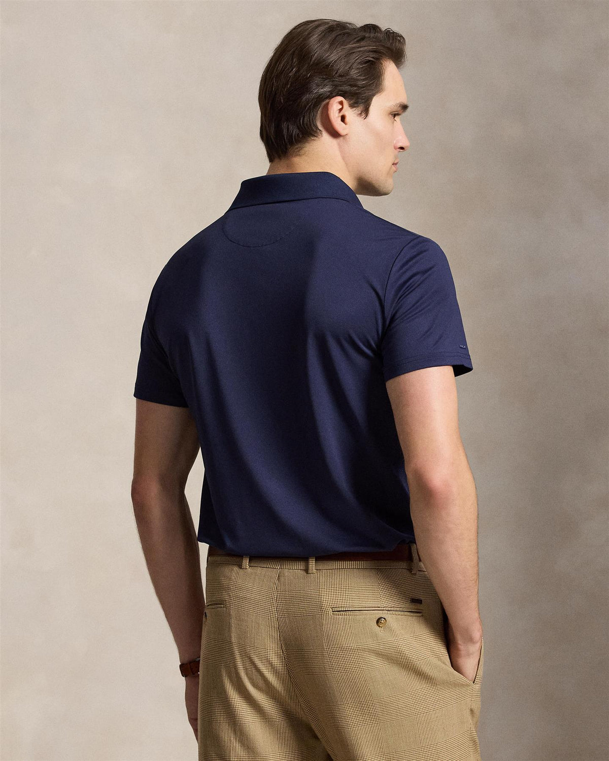 Tailored Fit Polo Bear Performance Polo Refined Navy