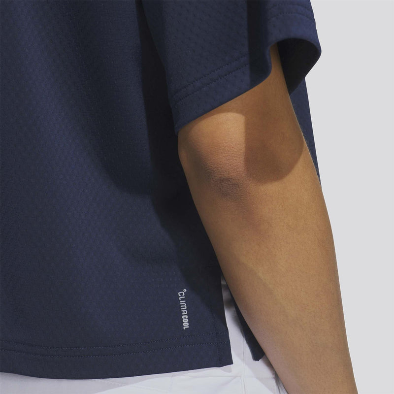 Beyond The Course Climacool Loose V-Neck Top Collegiate Navy