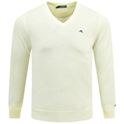 Lymann V-Neck Tour Merino Sweater Wax Yellow - SS24