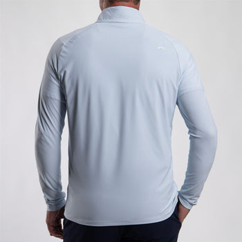 Shift Half Zip Mid Layer Powder Blue