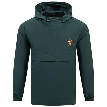 Malbon Golf Tiger Buckets Nylon Anorak Evergreen | TRENDYGOLF UK