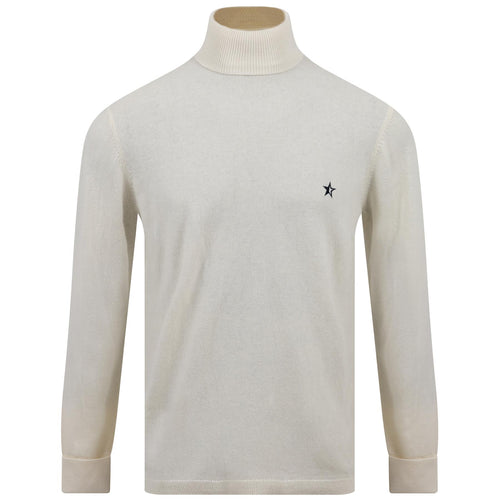 Roll Neck Off White