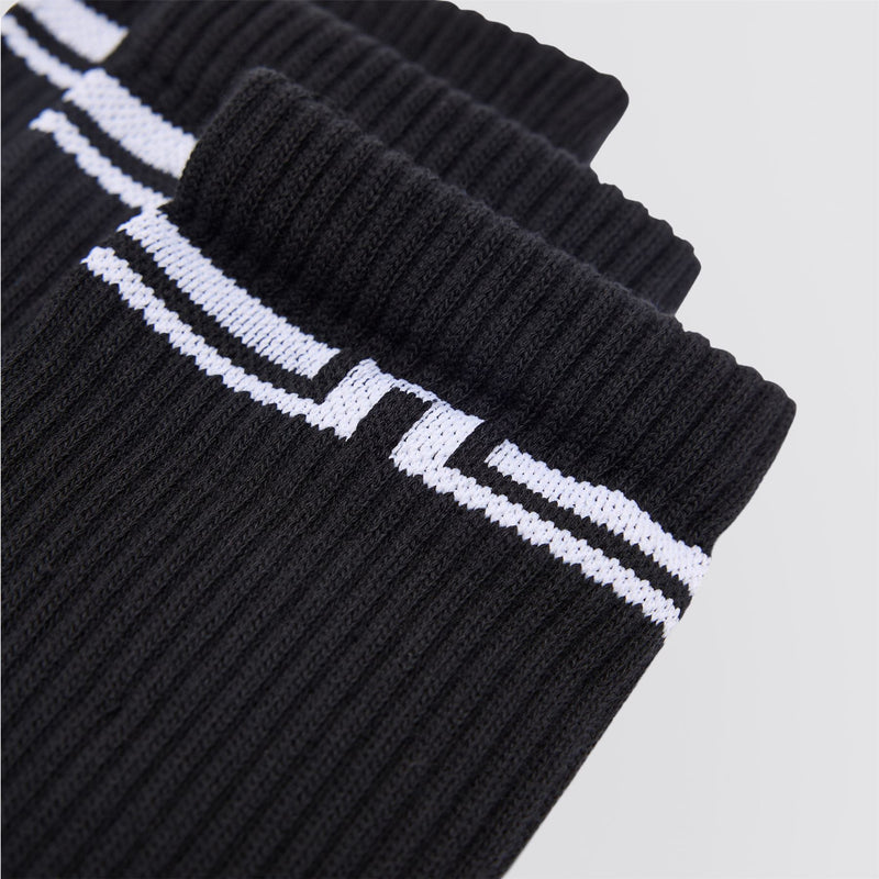 Johnson Tube Socks 3-Pack Black