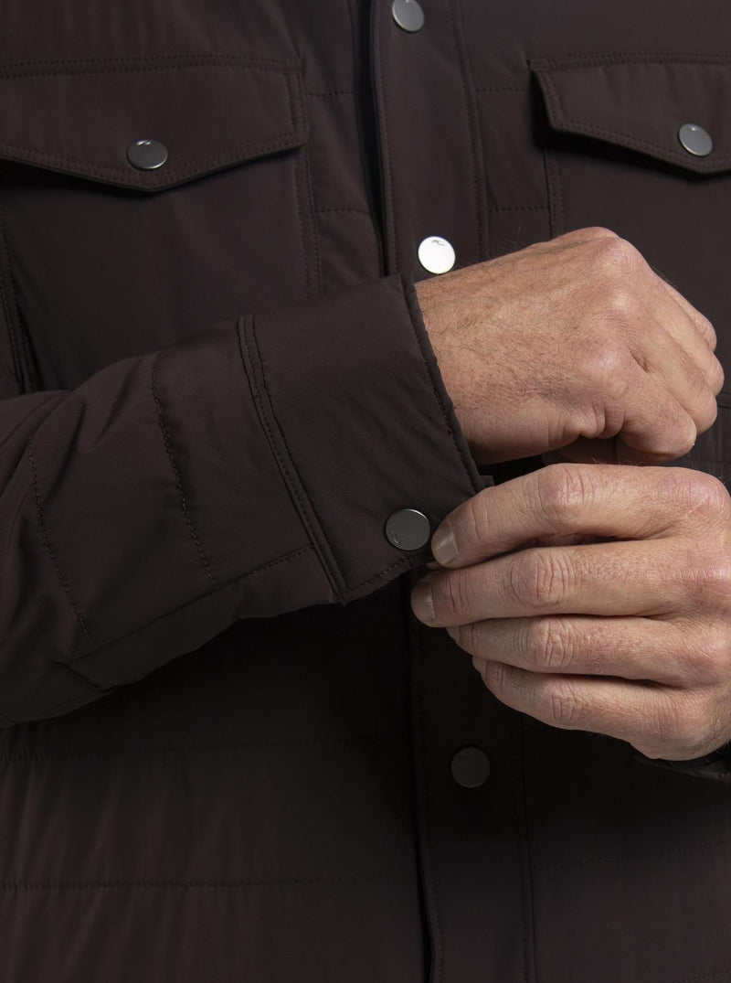 Sierra Shirt Jacket Espresso
