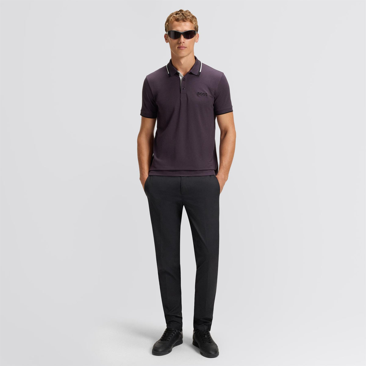 Paddy Pro Polo Medium Purple