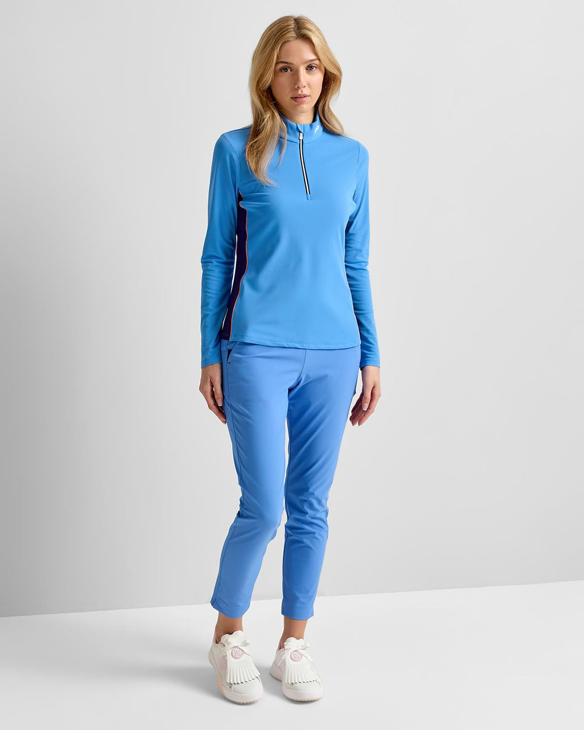 Shift Half Zip Mid Layer Yonder/Atlanta Blue