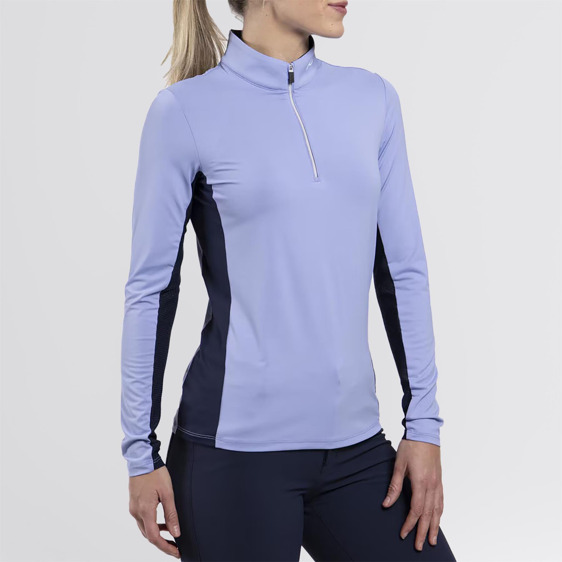 Sunshine Sport Half Zip Reflection/Atlanta Blue