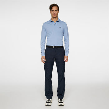Gustaf LS Regular Fit Polo Rain Washed