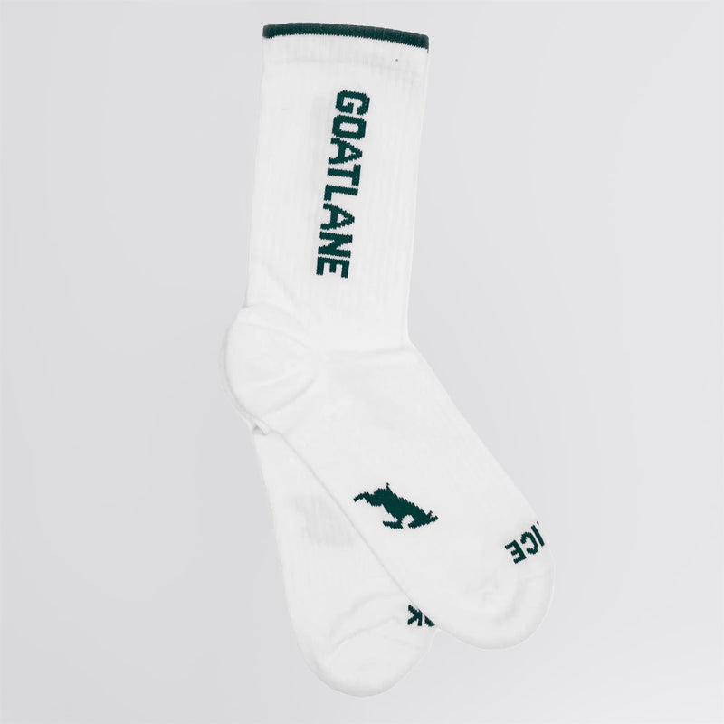 Goat Signature Socks White
