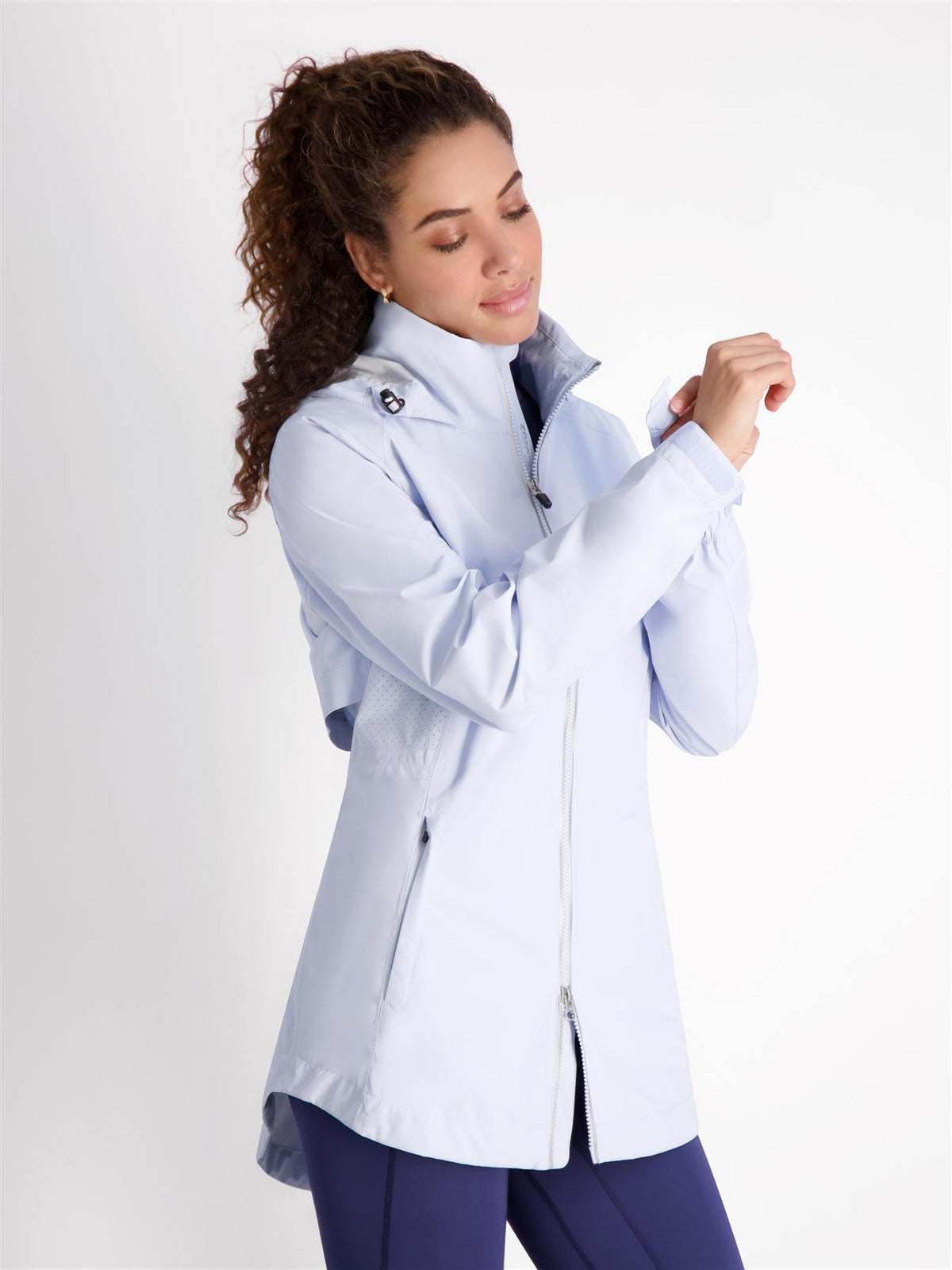 Libby Waterpoof Hooded Jacket Cloud