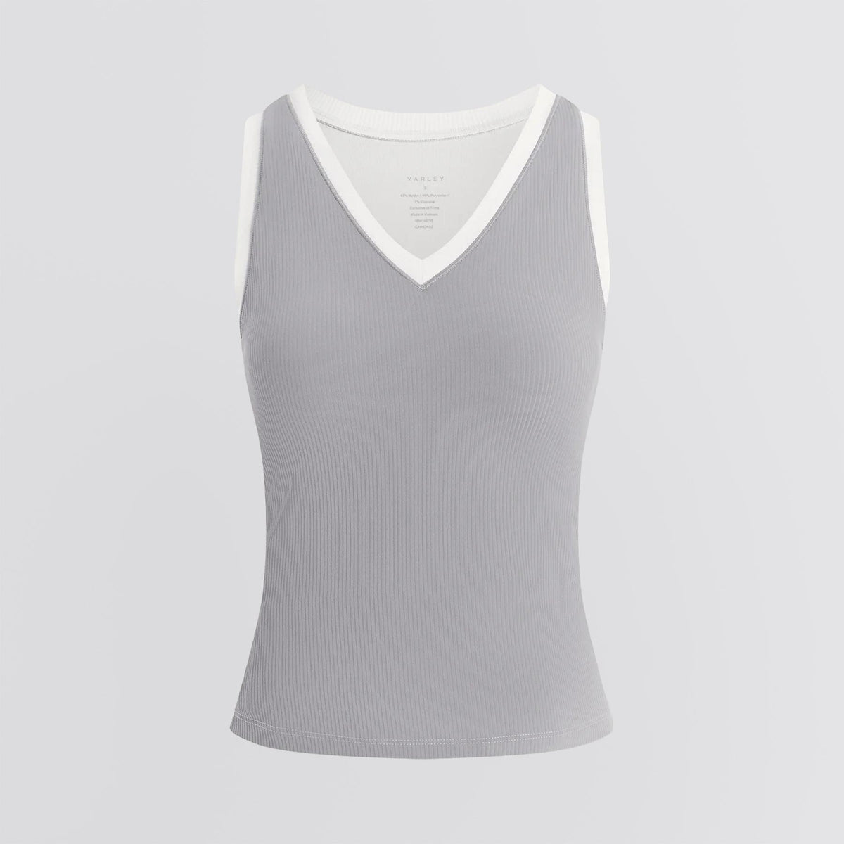 Chia V-Neck Tank Top Top Wind Blue