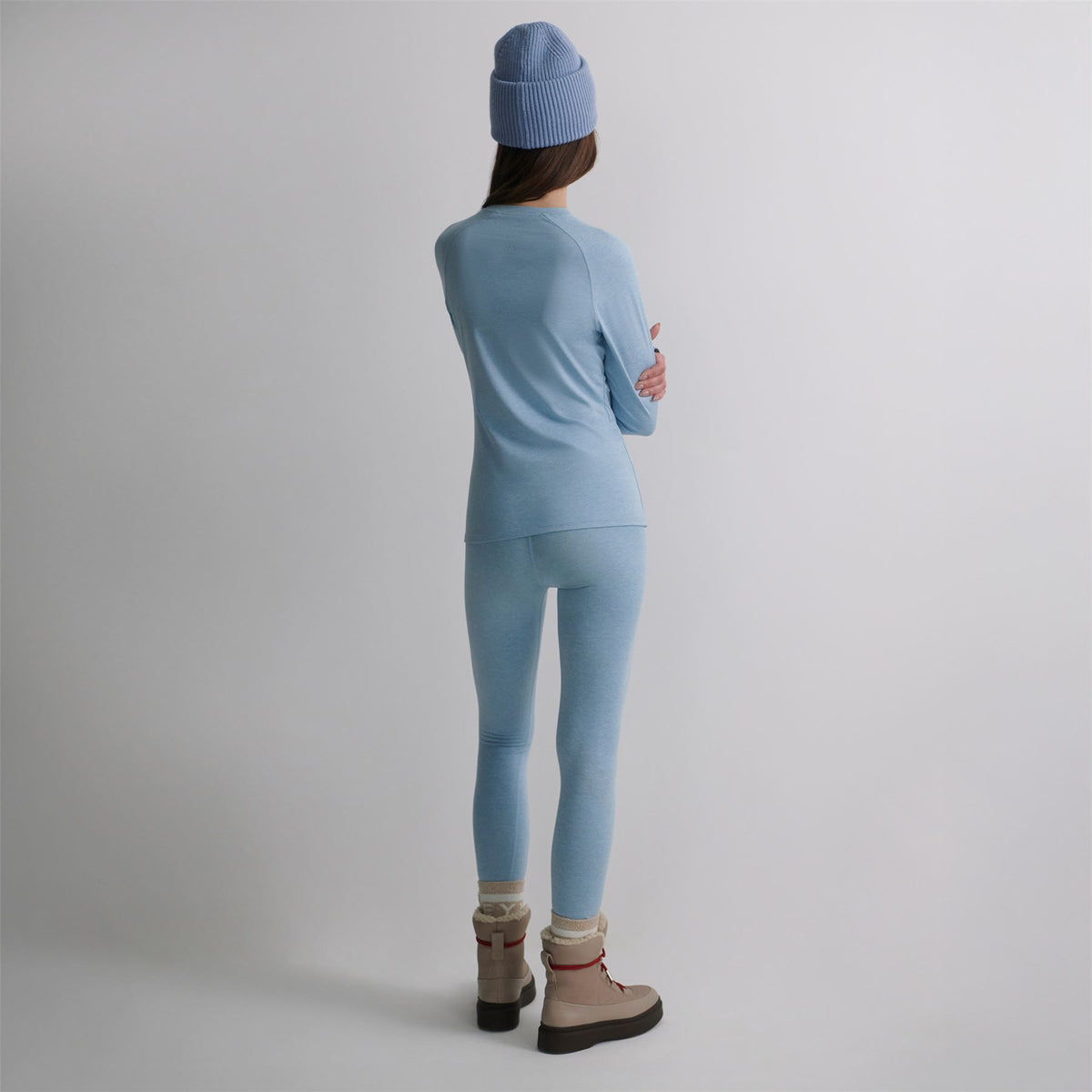 Always Warm Base Layer Leggings Glacier Marl