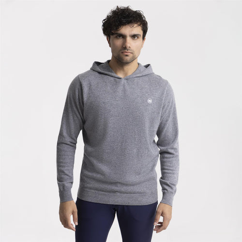 Crown Heritage Cashmere Hoodie Oslo Grey