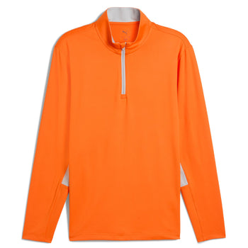 Pure 2.0 Quarter Zip Rickie Orange