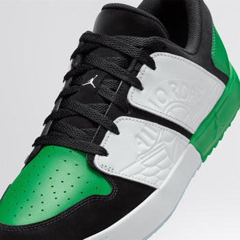 Nike Air Jordan 1 NU Retro Golf Shoes Black/Lucky Green