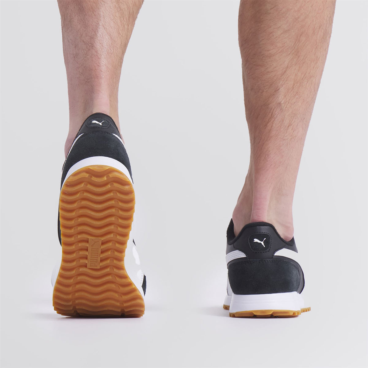 Helsinki Golf Shoes Puma Black/Puma White/Gum