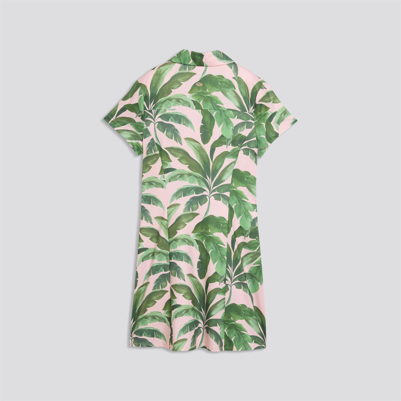 Puma x MUMU Palm Dress Rose Blossom/Opal Green