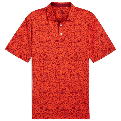 Cloudspun Watering Hole Polo Redmazing/Intense Red - AW24
