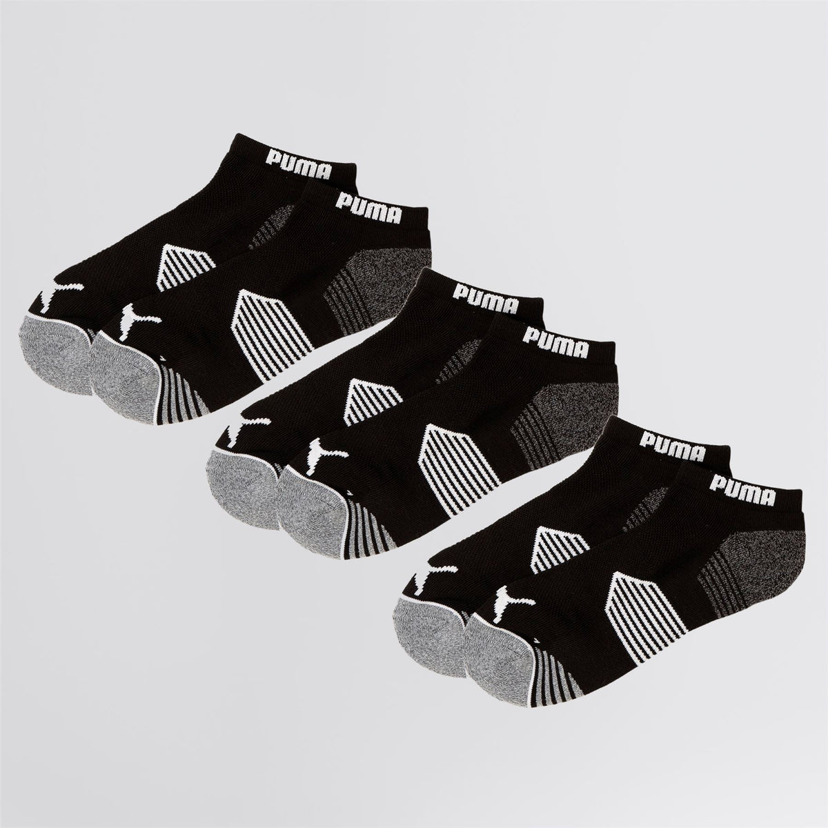 Essential Low Cut Sock Three Pack Black