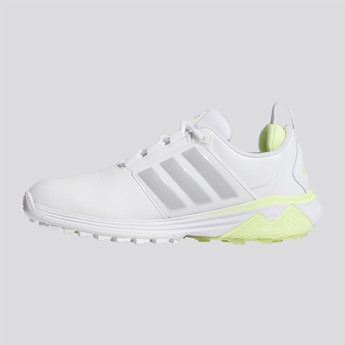 Adipower 26 Spikeless Golf Shoes Footwear White/Silver Met/Frozen Lemon