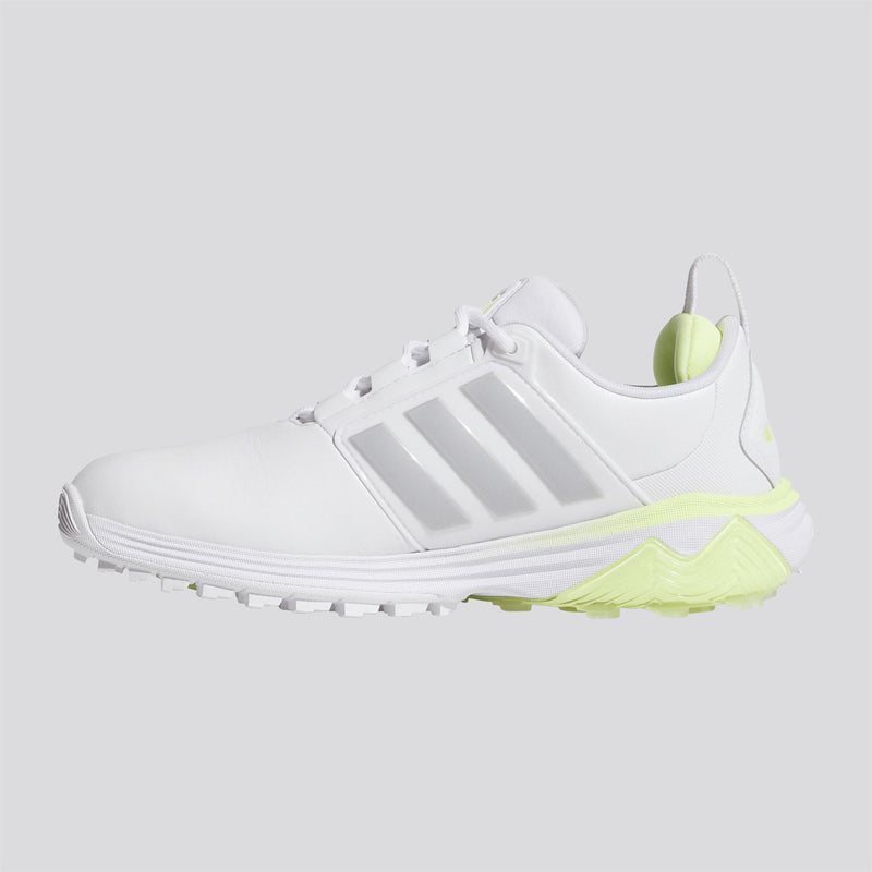 Adipower 26 Spikeless Golf Shoes Footwear White/Silver Met/Frozen Lemon