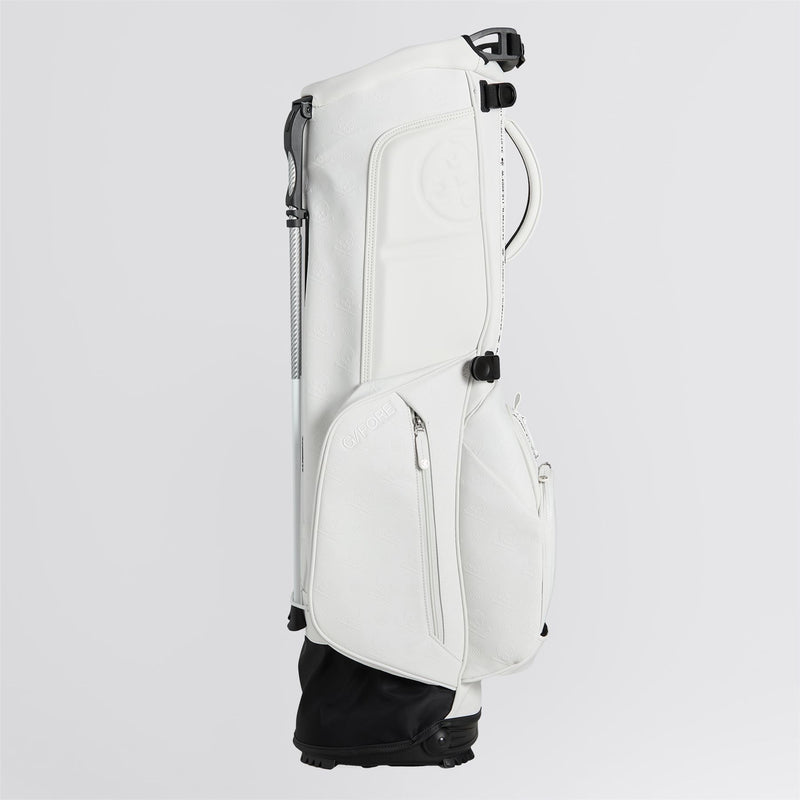 Daytona Skull & Tees Embossed Carry Golf Bag Snow