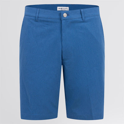 Shackleford Gingham Performance Hybrid Shorts Sailor Blue