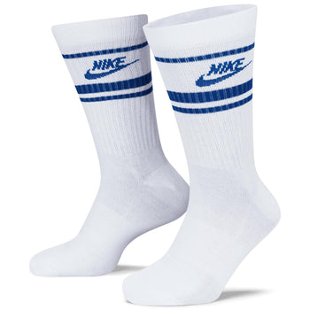 Dri-FIT Everyday Essential Crew Socks Three Pack White/Blue