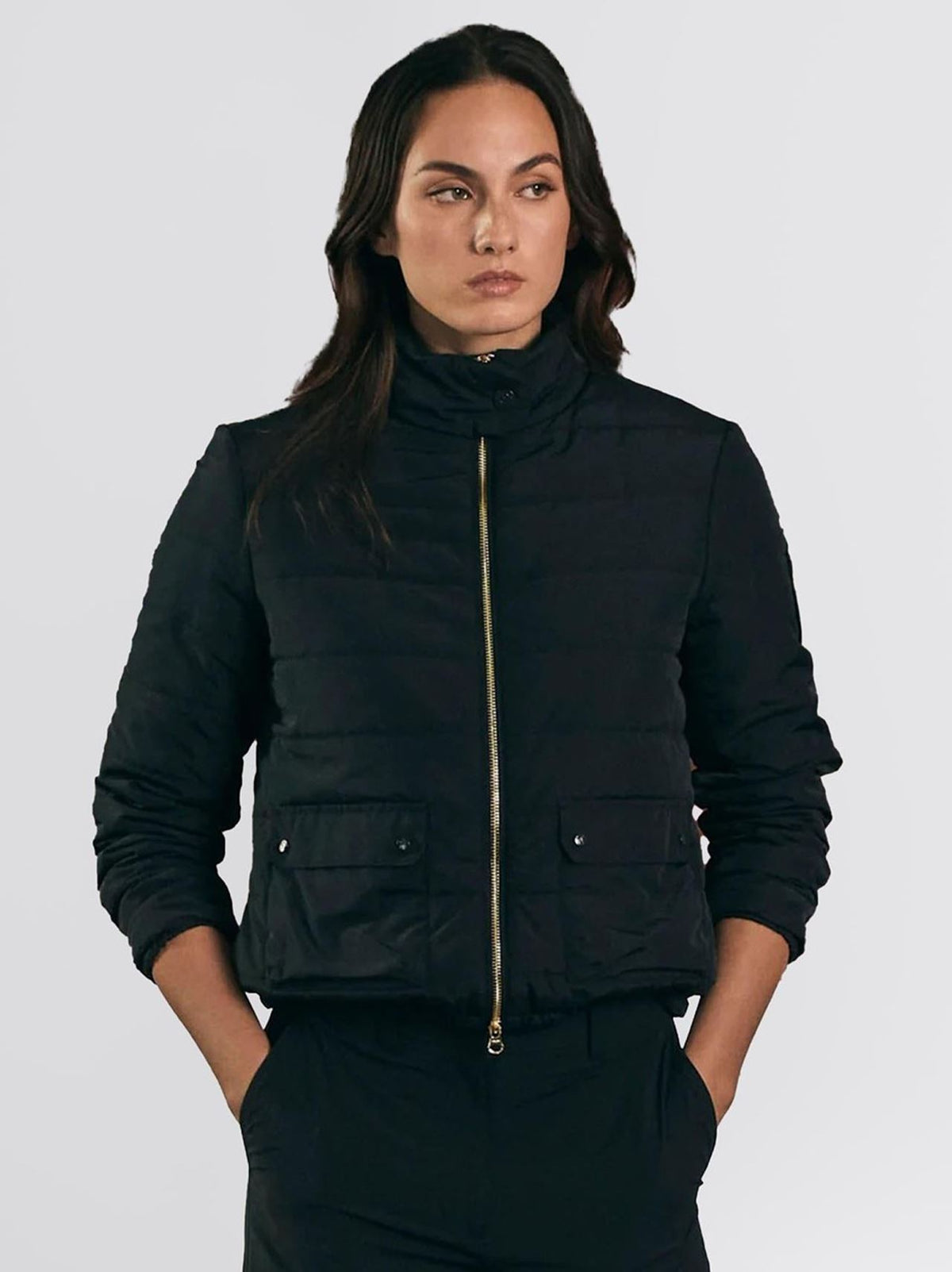 Jasmine Puffer Jacket Black