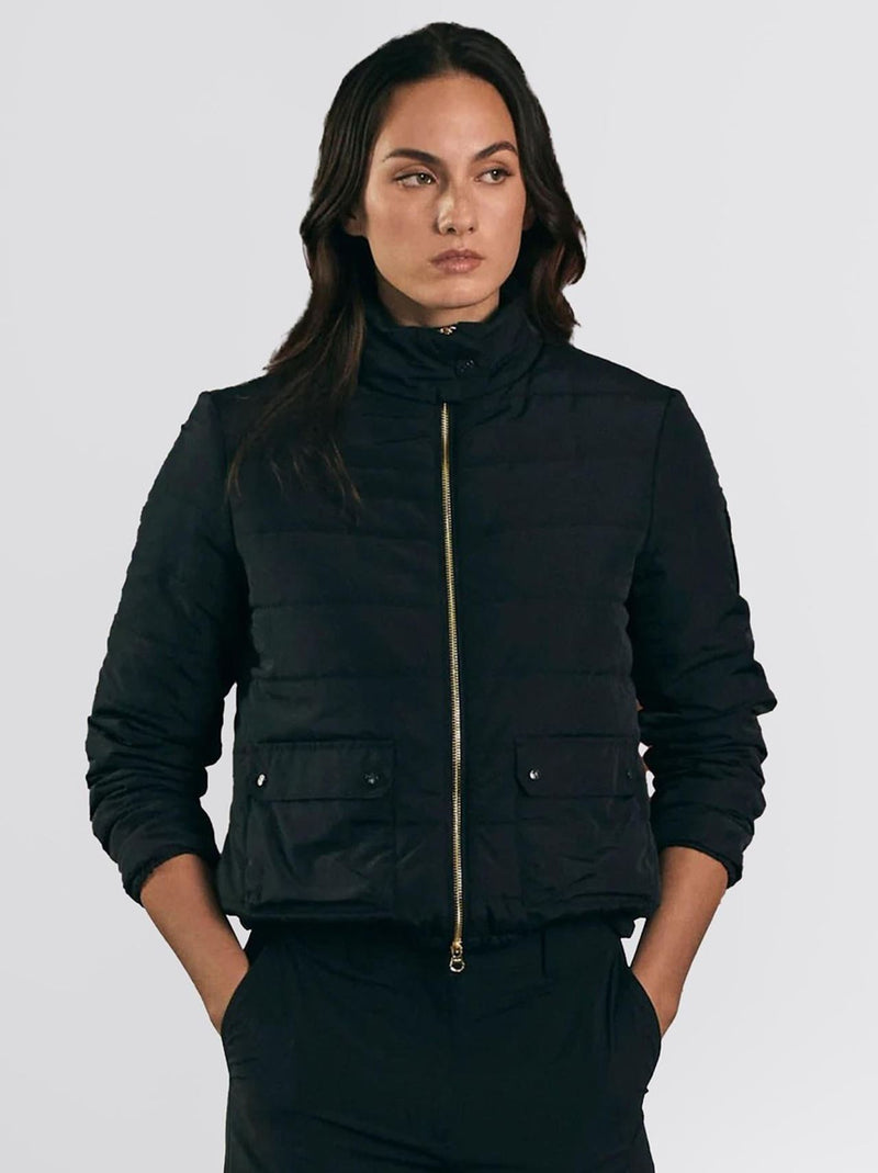 Jasmine Puffer Jacket Black