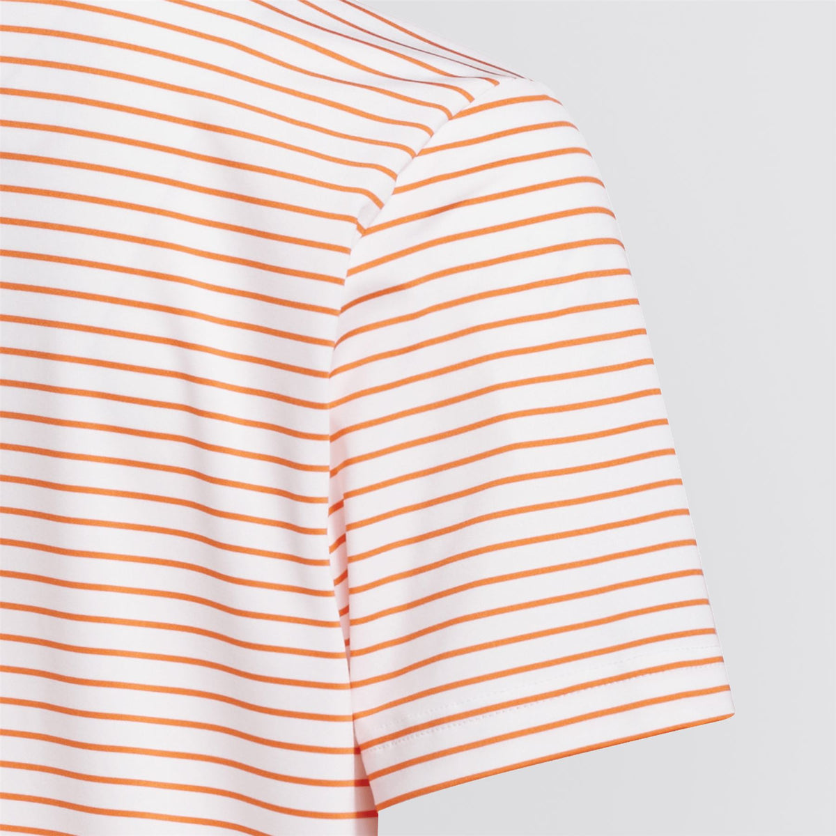 Boys Climacool Striped Polo Dusky Orange