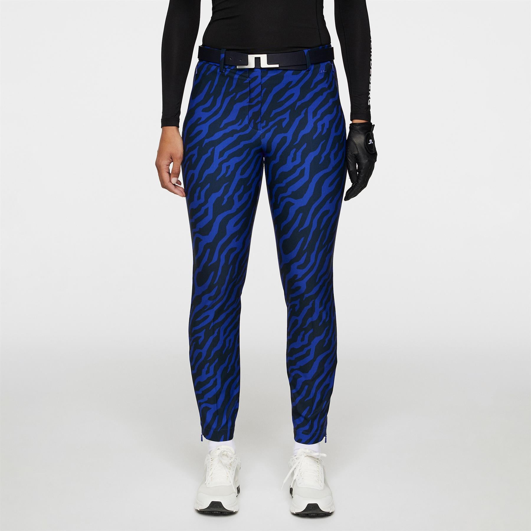 Pia Print Trousers Tour Tigers Clematis