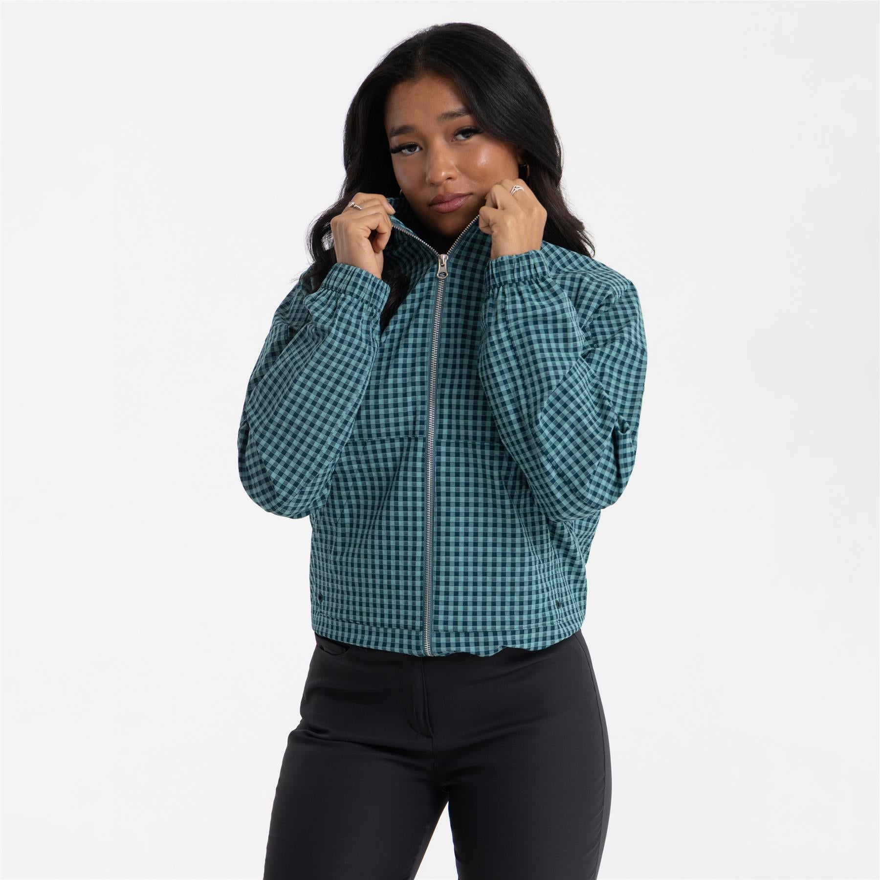 Ultimate365 Gingham Jacket Aurora Ivy