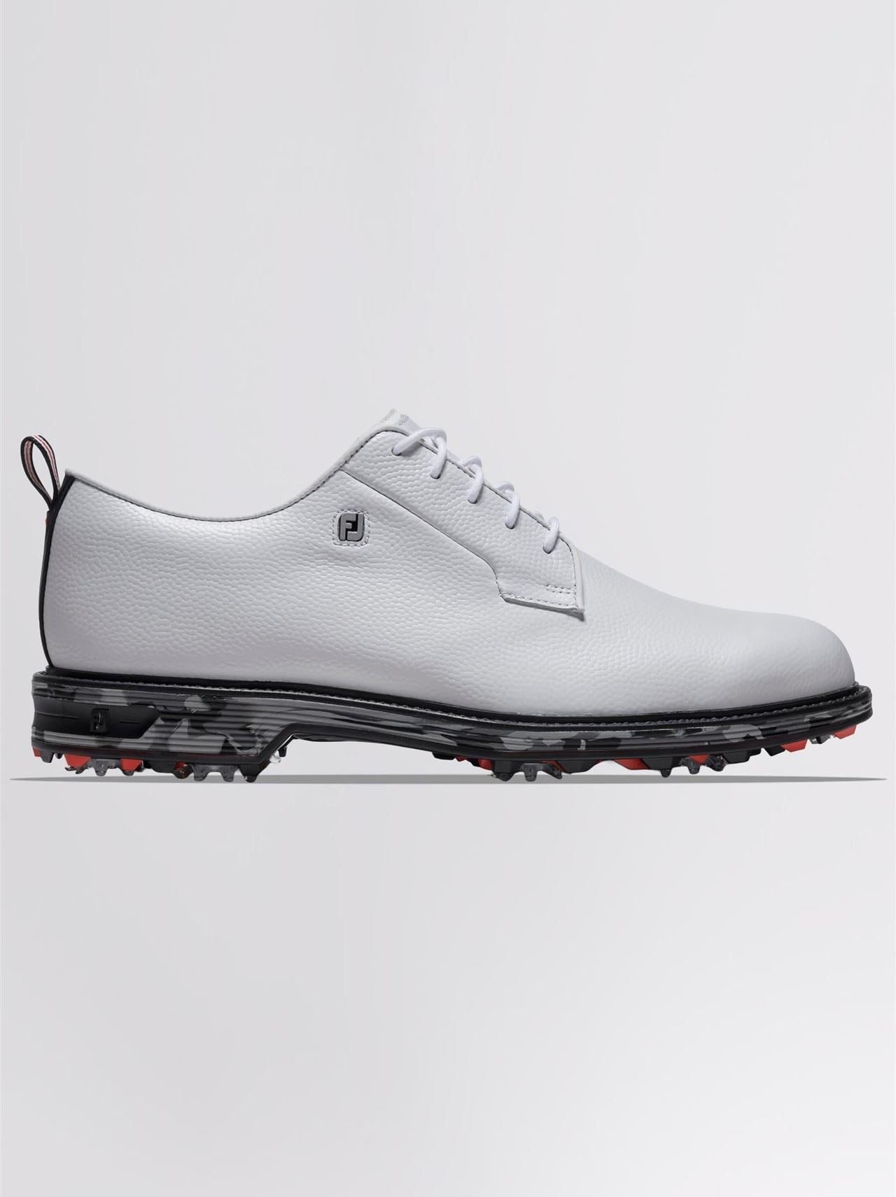 Premiere Series Field Spiked Golf Shoes White/Black/Red