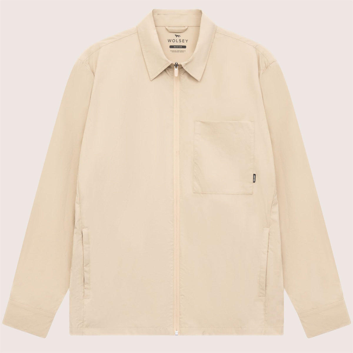 Golf Overshirt Beige