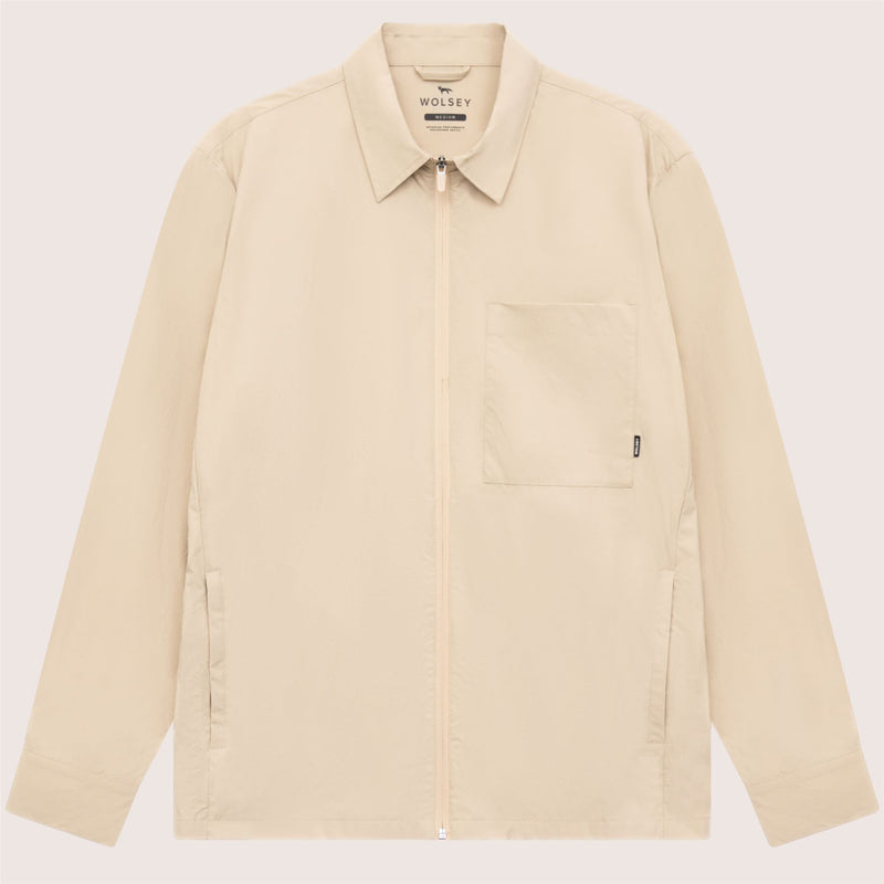 Golf Overshirt Beige