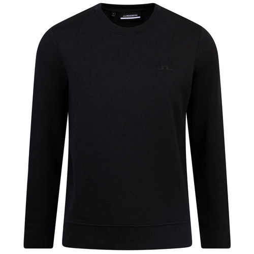 Womens Alpha Crew Neck Knit Black - AW24