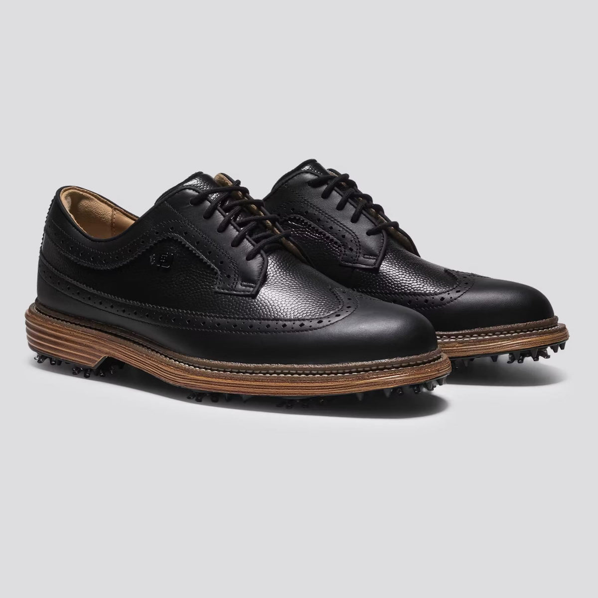Premiere Series Marquis Spiked Golf Shoes Black/Brown