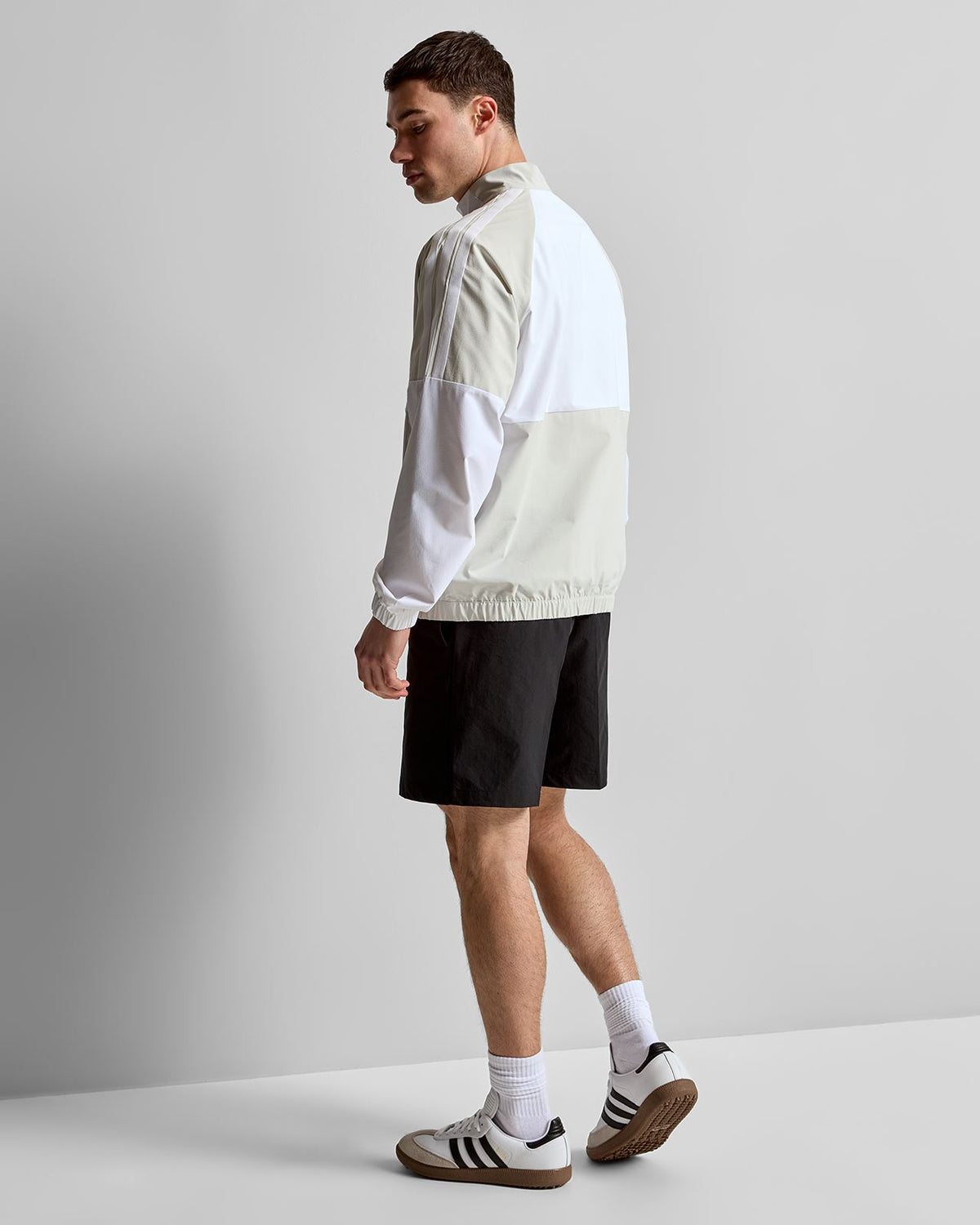 Beyond The Course Twistweave Windbreaker Orbit Grey/White