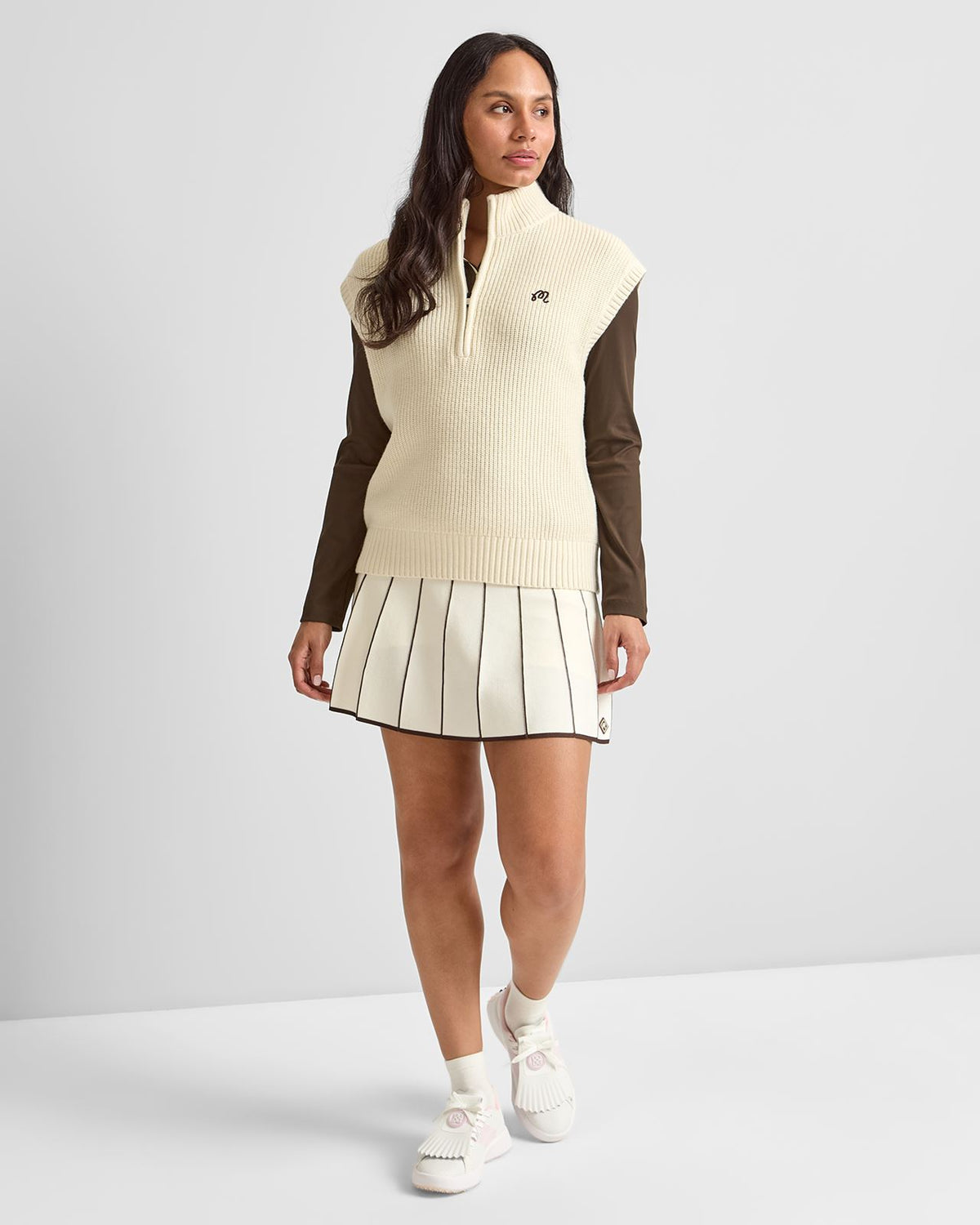 Iva Sweater Vest Cream