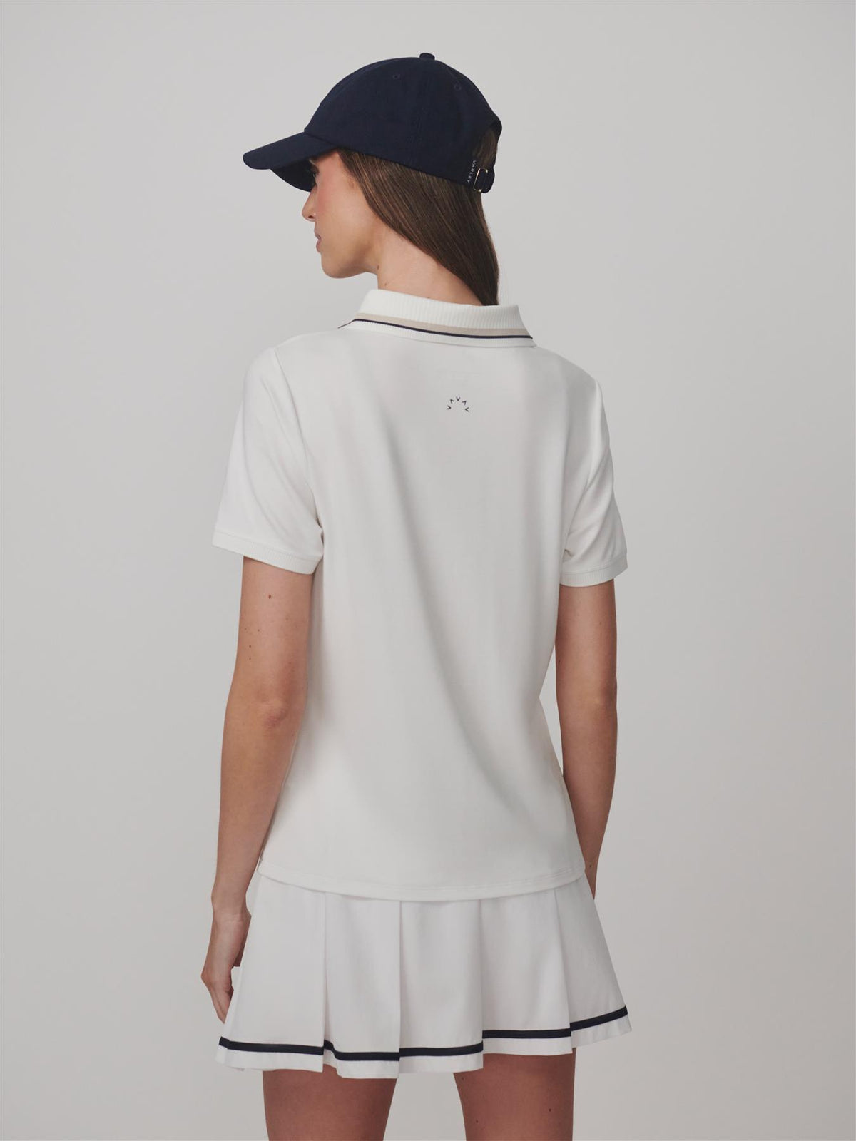 Elton Performance Polo White