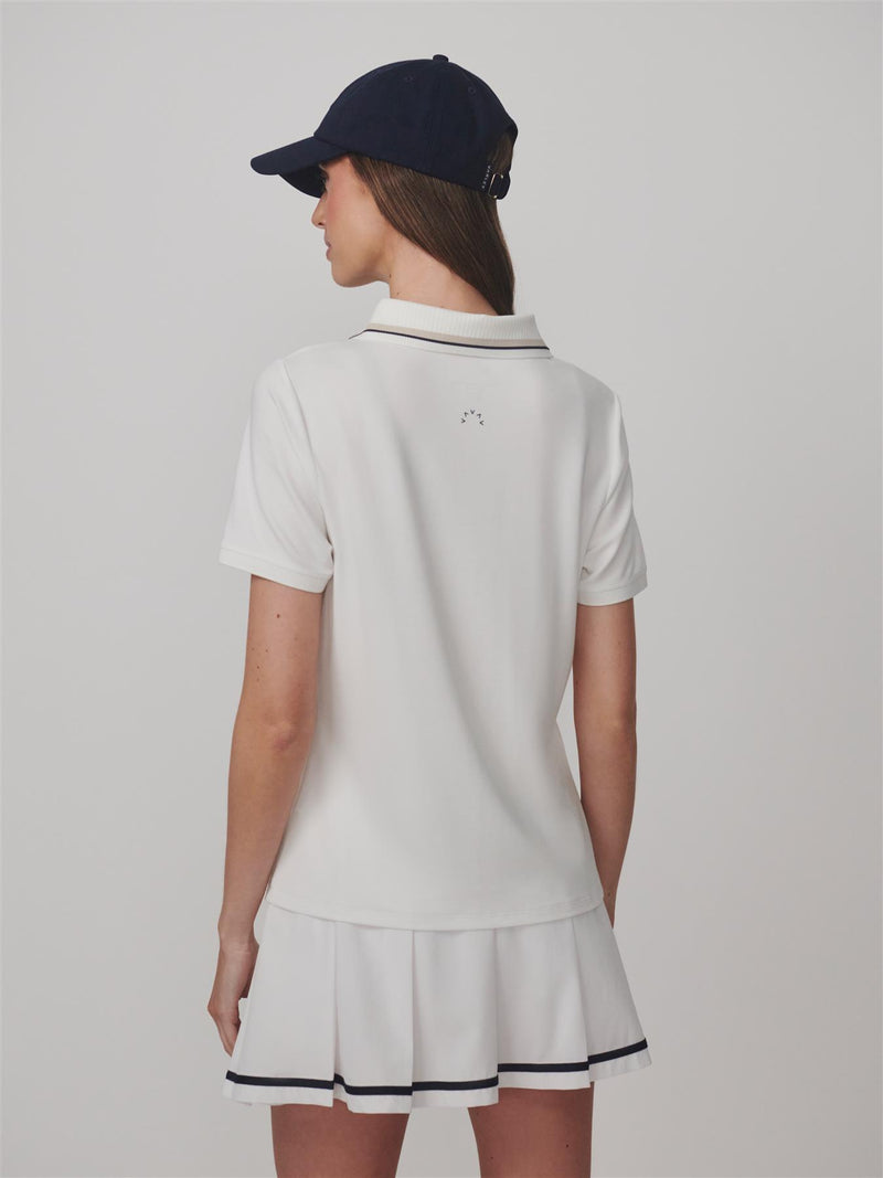 Elton Performance Polo White
