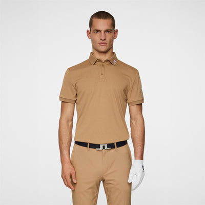 Tour Tech Regular Fit Polo Tigers Eye
